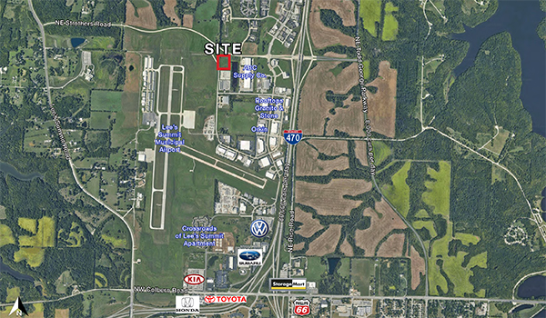 photo of site near 470 and airport.